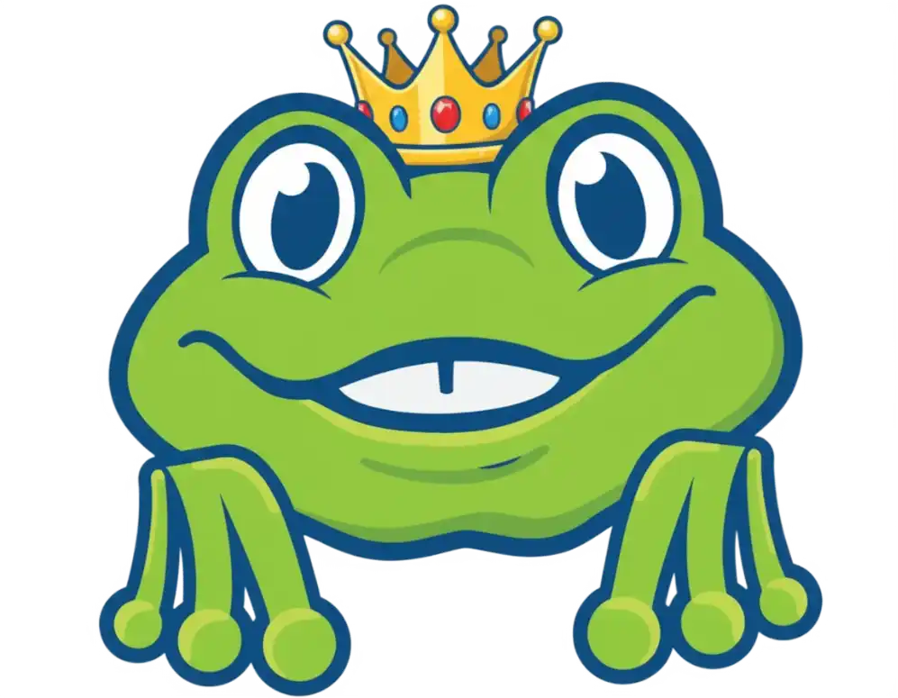 Royal Frog Mascot